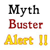 Myth buster alert image for blog article about steel buildings